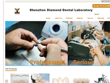 Tablet Screenshot of china-dentallabs.com